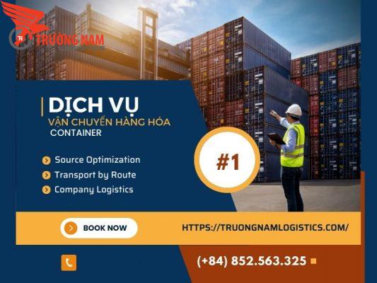 Vận chuyển hàng hóa bằng container có mấy phương thức, quy trình ra sao?