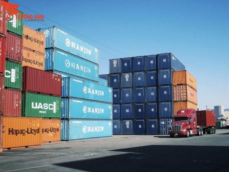 Vận chuyển hàng hóa bằng container quy trình nhanh gọn nhất