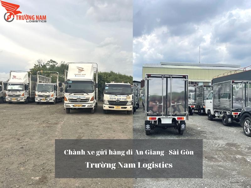 Chành xe gửi hàng đi An Giang từ Sài Gòn - Trường Nam Logistics