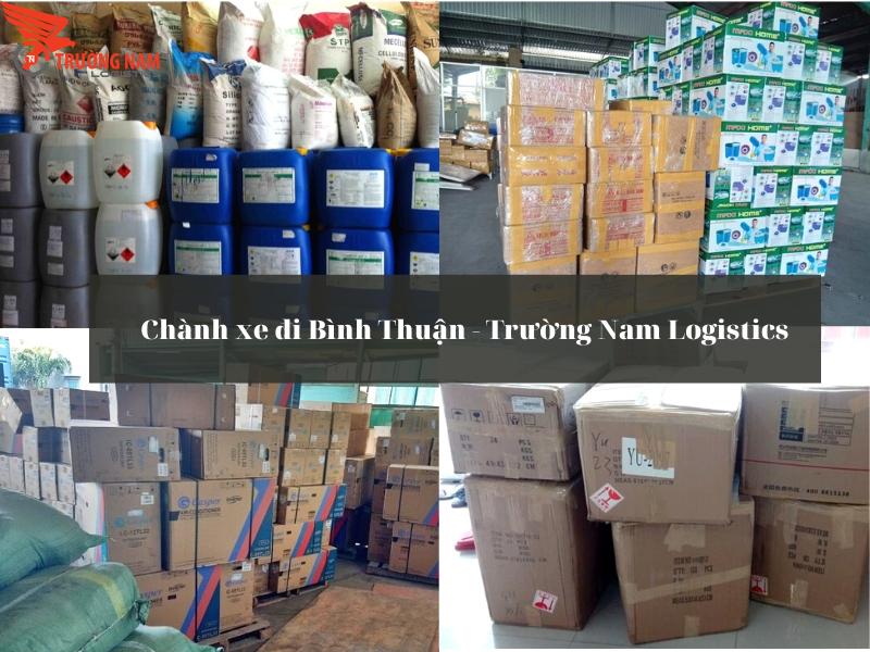 Các mặt hàng chành xe Bình Thuận vận chuyển nhiều nhất