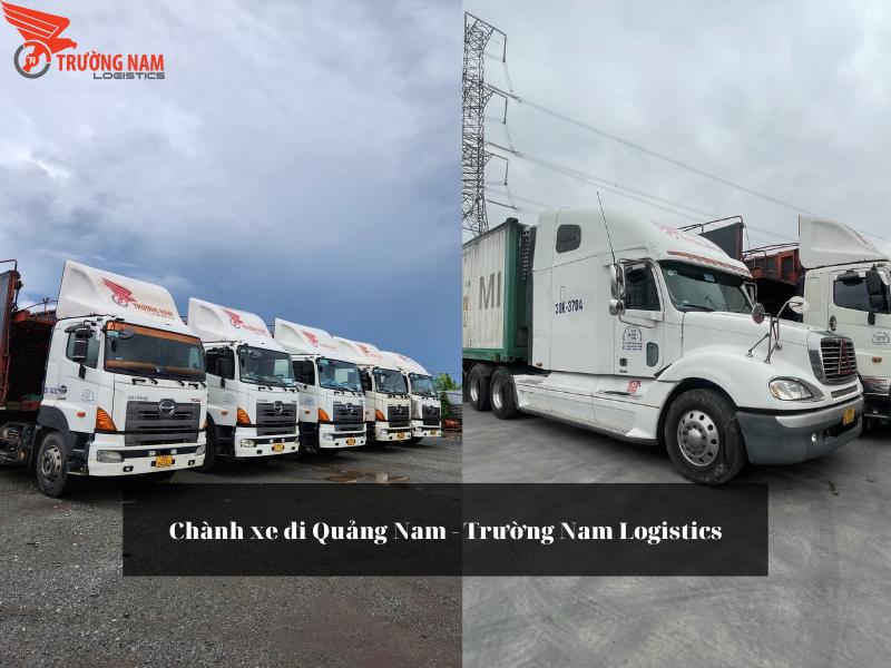 Vận chuyển hàng đi Quảng Nam 2 chiều bao xe tải, nguyên container