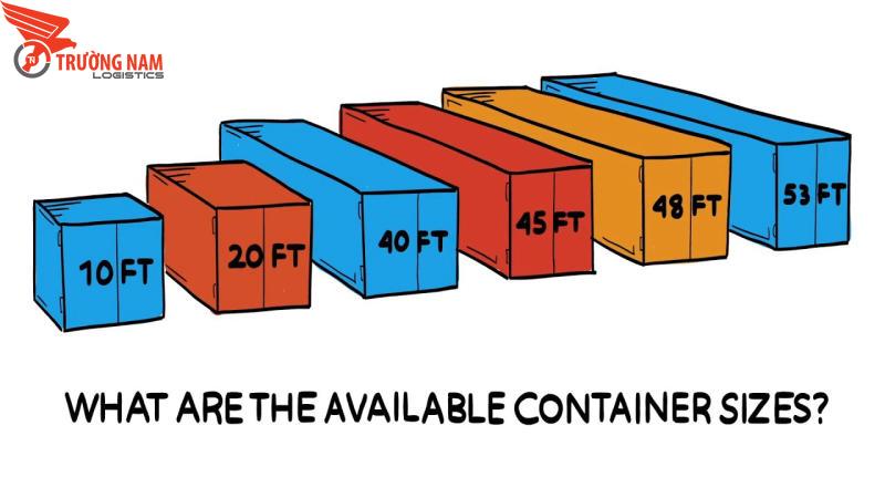 Container 45 feet chở được bao nhiêu tấn?