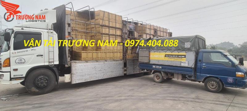 Vận chuyển hàng đi Bắc Giang 2 chiều nguyên xe tải, nguyên container