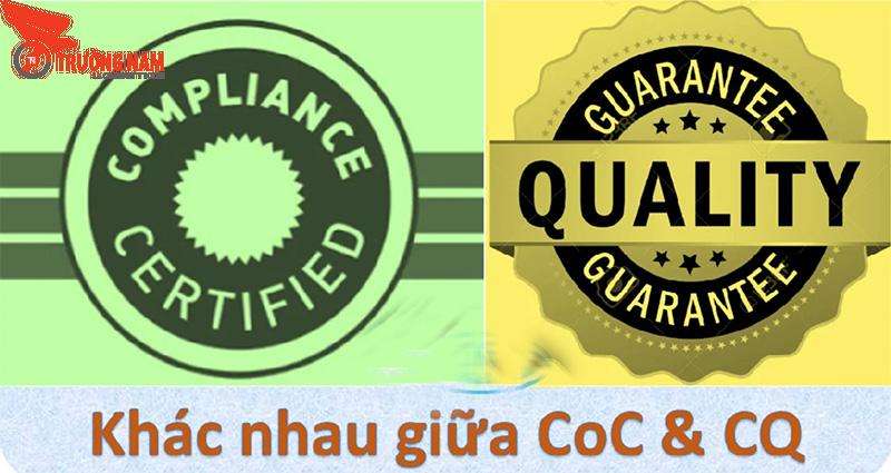 COC và CQ có sự khác nhau