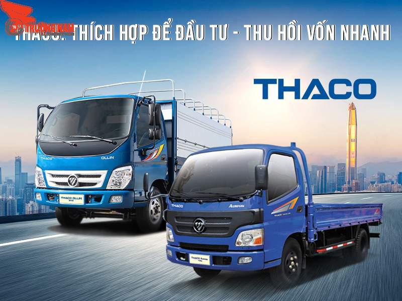 Xe tải Thaco được sản xuất và lắp ráp bởi công ty Việt