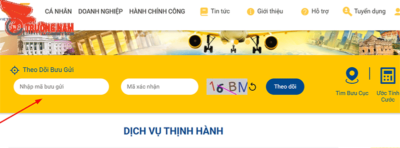 4 Cách Tra Cứu Đơn Hàng Bưu Điện (VNPost) Chính Xác 2025 3 Tra cứu đơn hàng dễ dàng với trang website của Viet Nam Post