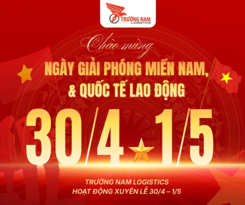 THÔNG BÁO LỊCH LÀM VIỆC 30/4 – 1/5