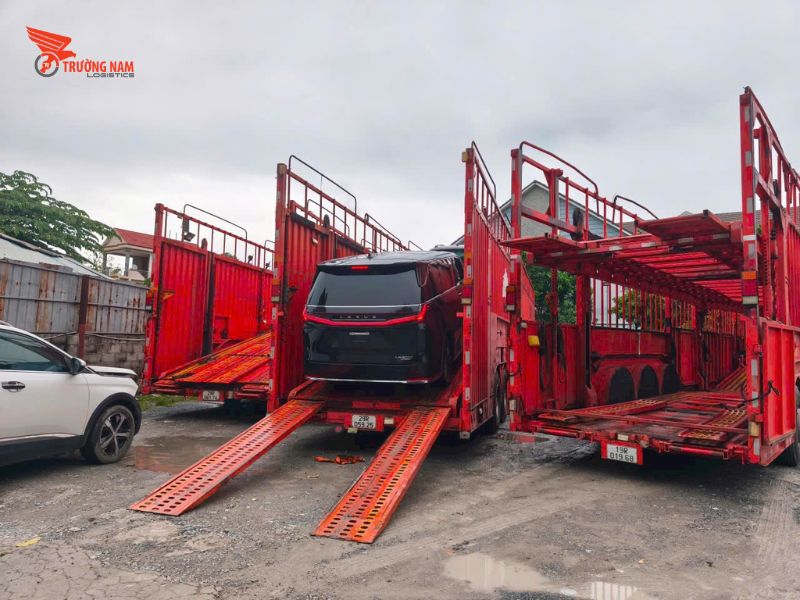 Năng lực vận chuyển xe ô tô của Trường Nam Logistics