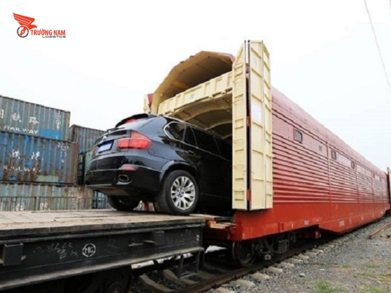 Ưu và nhược điểm của phương pháp vận chuyển xe ôtô bằng tàu hỏa 2 Trường Nam Logistics