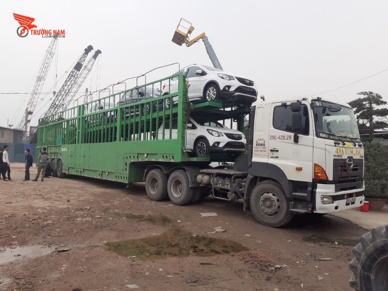 Ô tô chuyên dùng trong Logistics: Xe lồng chở ô tô chuyên dụng